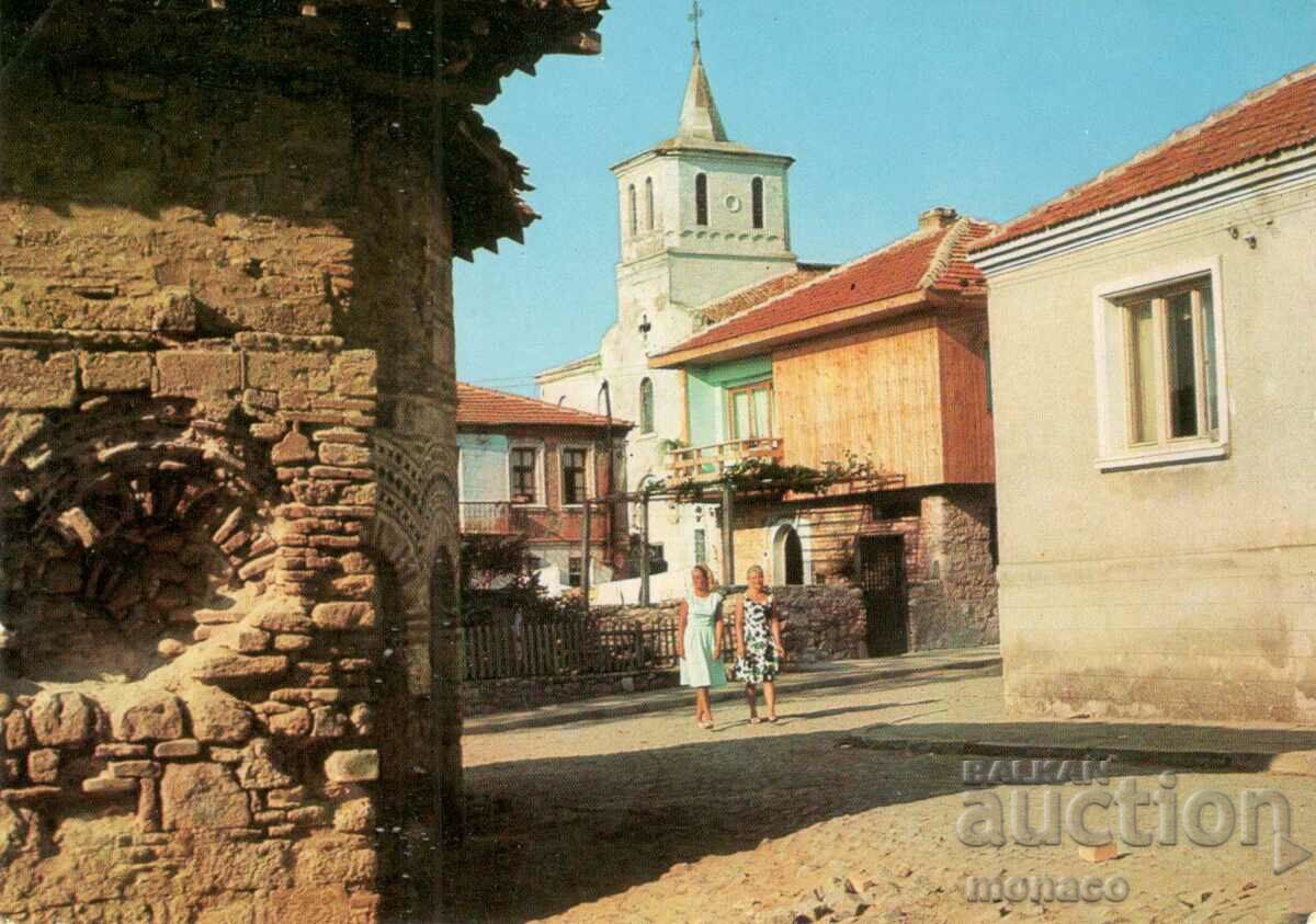 Carte poștală veche - Nessebar, View