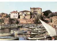 Old postcard - Nessebar, Fisherman's Quay