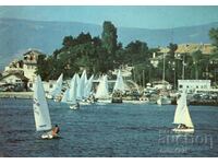 Old postcard - Nessebar, Fisherman's Quay