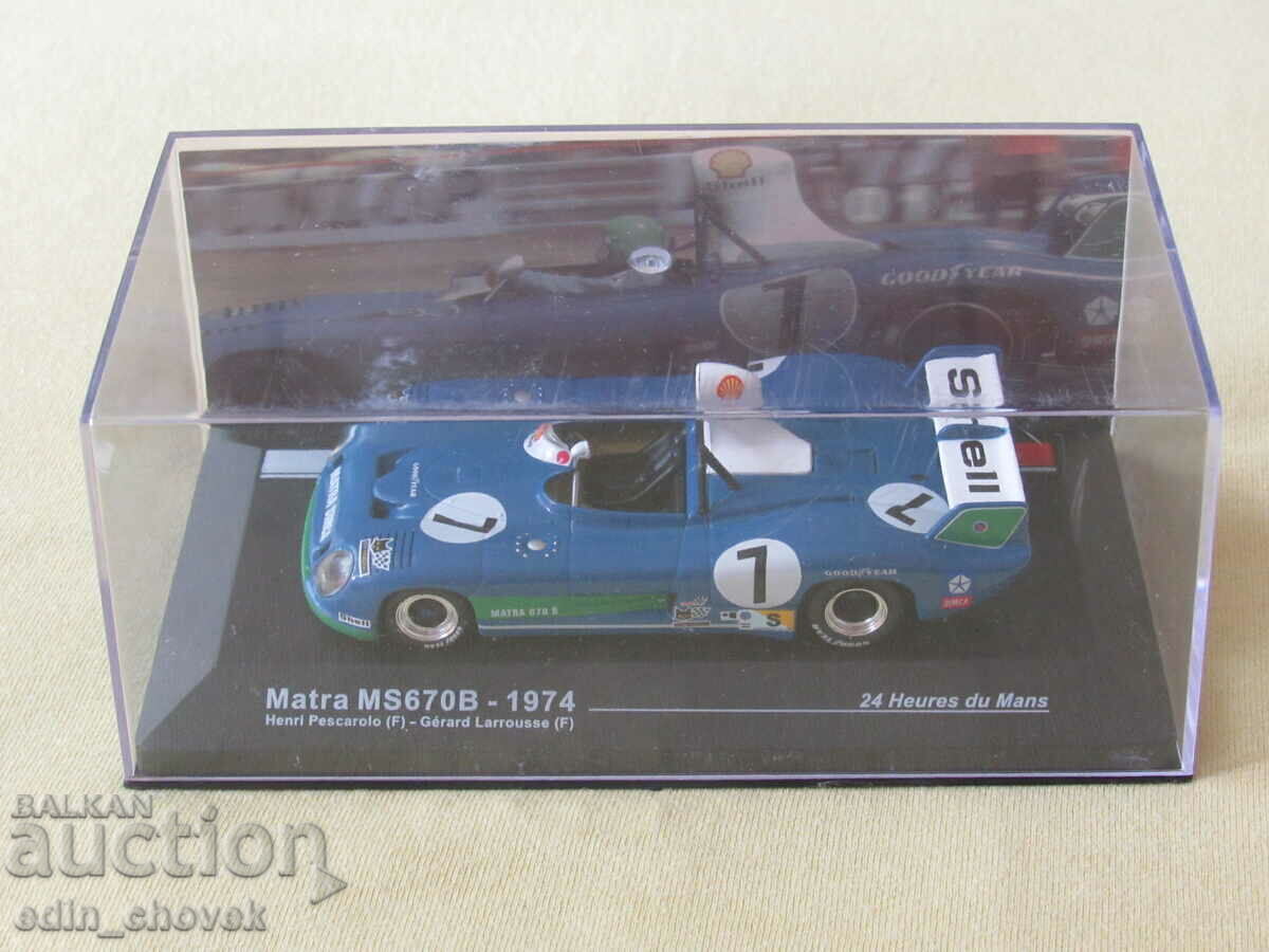 1/43 ALTAYA/IXO Matra MS670B #7 Câștigător 24h LeMans. Nou