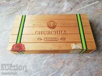 FULL WOODEN BOX 25 BRAZIL CAMPOS CHURCHILL CIGARS