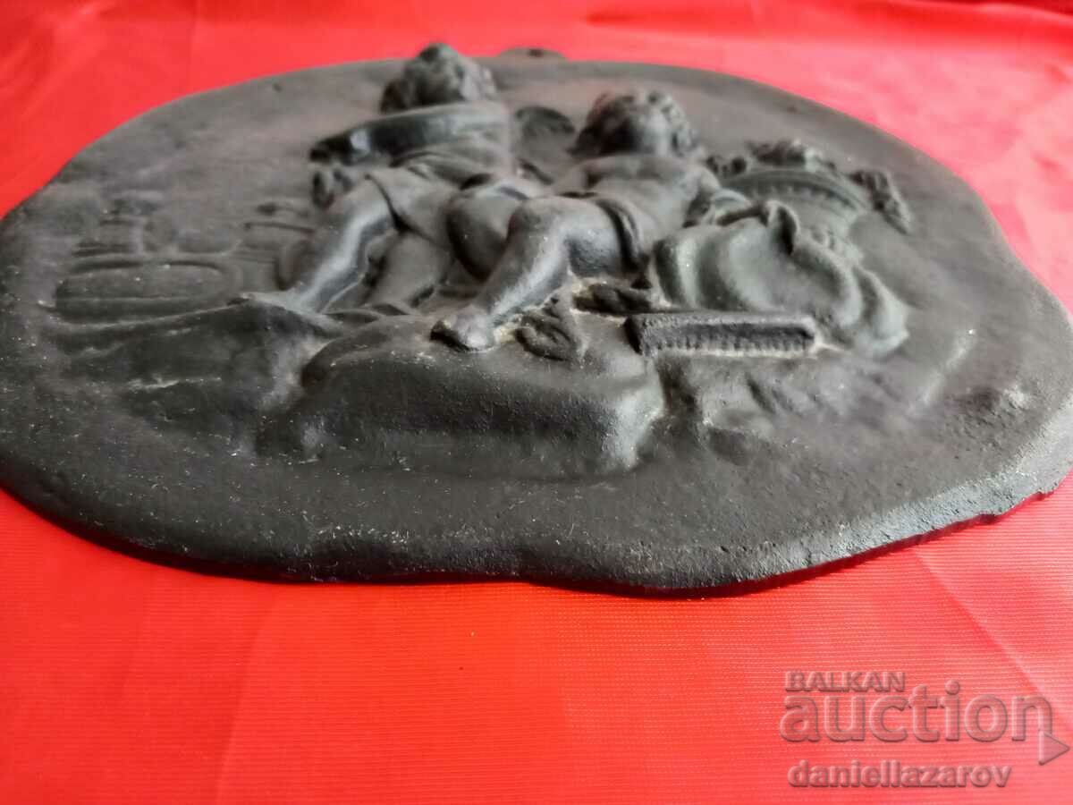 Old Wall Bas-Relief, Panel ANGELS, Cherubs, Puti Picture - 6 Old Wall Bas-Relief, Panel ANGELS, Cherubs, Puti Picture - 6