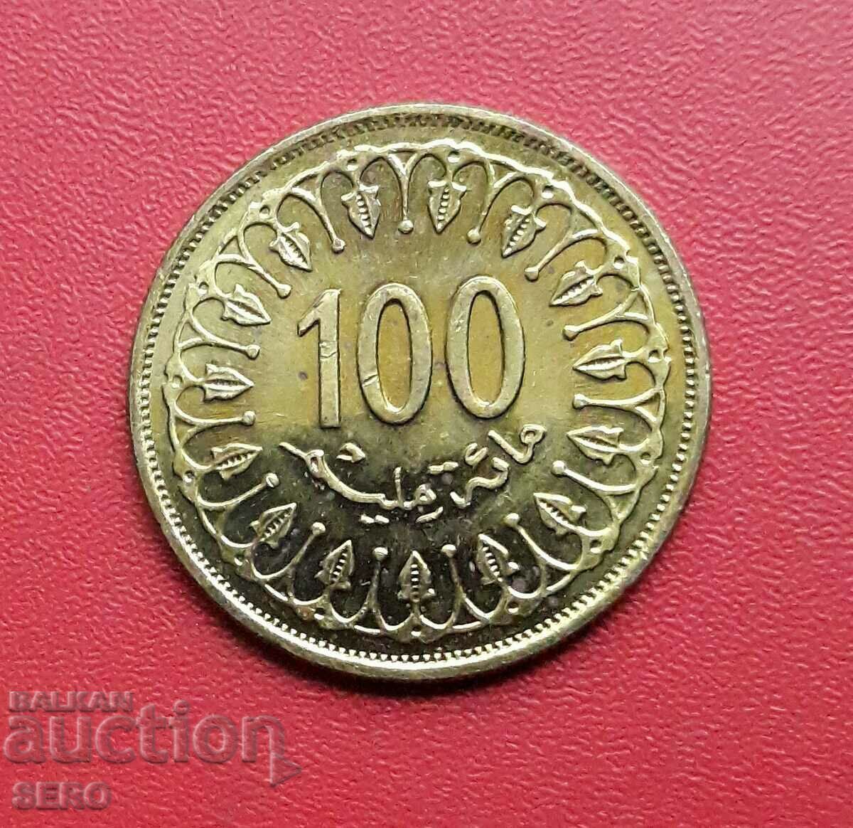 Tunisia-100 milimas 2005