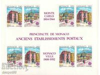 1990. Monaco. EUROPE - Post offices. Block.