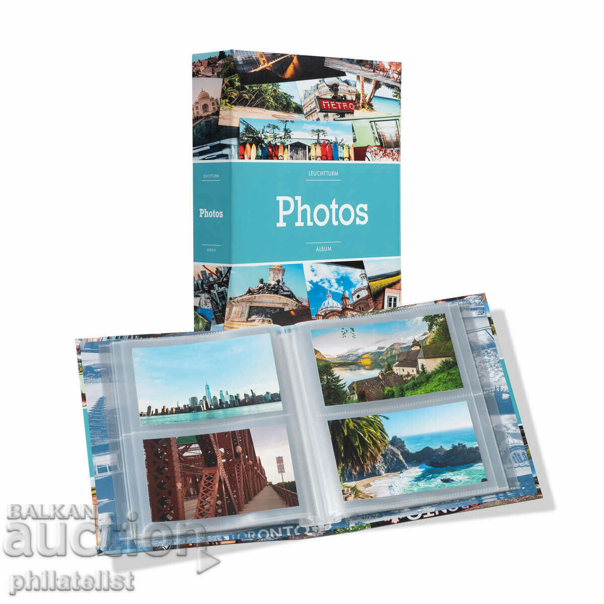 Leuchtturm - album for 200 photos, banknotes, FDC