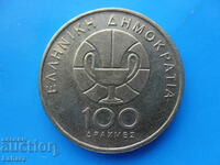 100 drahme 1998 Grecia