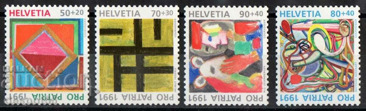 1991. Switzerland. Pro Patria - 700 years of art and culture.