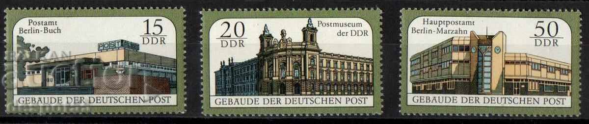 1988. GDR. Post offices.