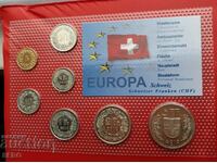 Switzerland-SET 2012-2013 of 7 coins