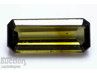 Green tourmaline 3.74ct baguette cut