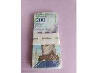 200 Bolivar, Venezuela, Banknote, Bundle, UNC