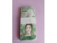 5000 Bolivar, Venezuela, Banknote, Bundle, UNC