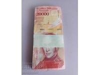 20000 Bolivar, Venezuela, Banknote, Bundle, UNC