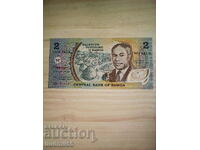 Western Samoa 2 tala UNC new polymer