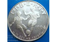 USA 1 Dollar 1994 Soccer - World Cup PROOF 26.74y Ag