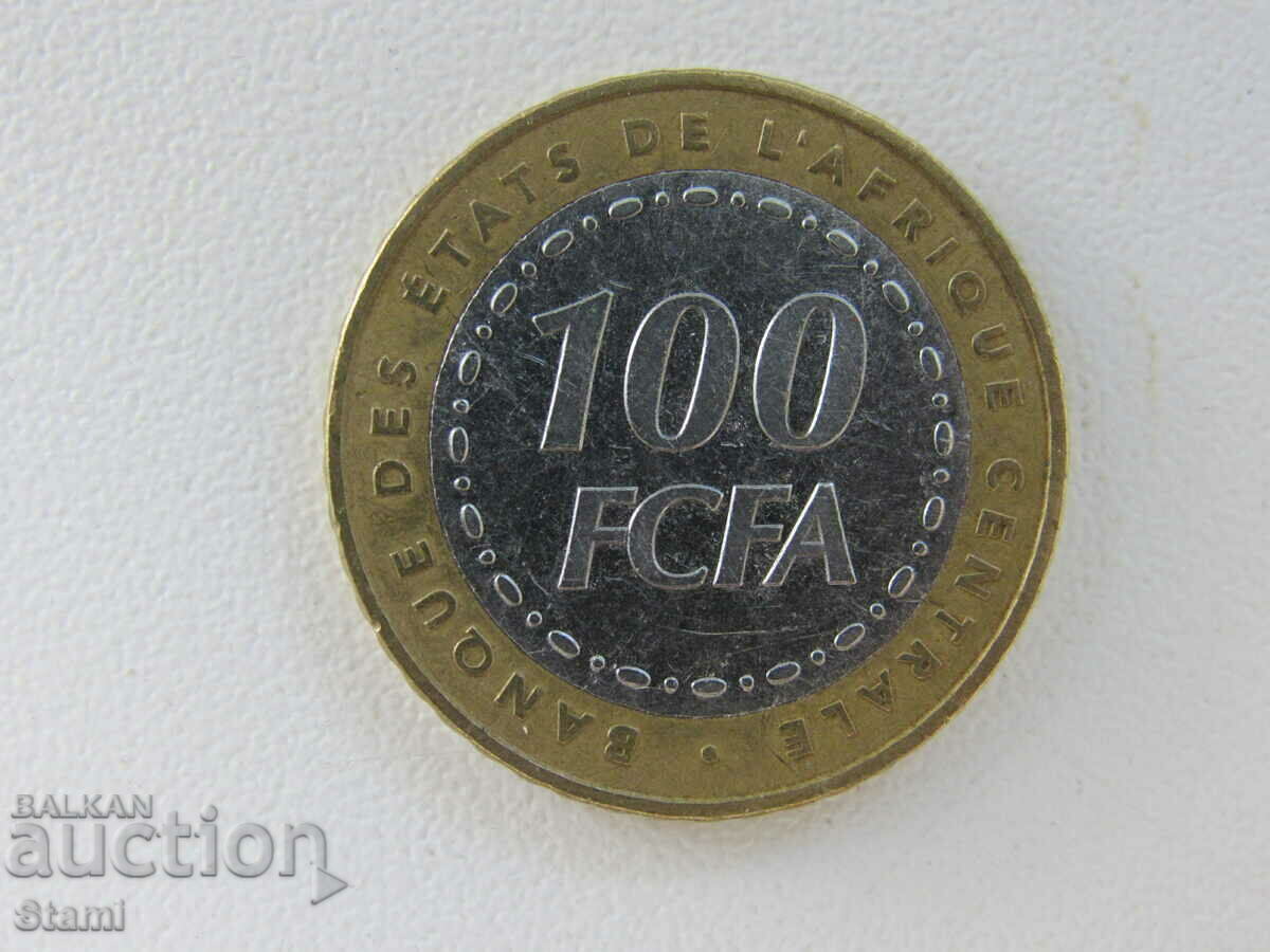 Central African States - 100 francs, 2006 - 99D with price 3.50 BGN | € 1.79 Central African States - 100 francs, 2006 - 99D with price 3.50 BGN | € 1.79