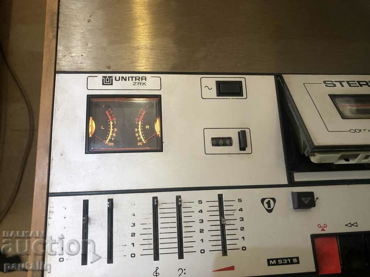 Auction CASSETTE RECORDER DECK UNITRA Auction CASSETTE RECORDER DECK UNITRA