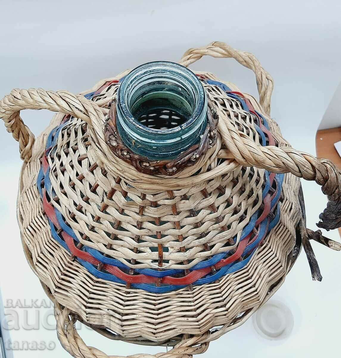 Large old glass demijohn (2.1) - 5 Large old glass demijohn (2.1) - 5