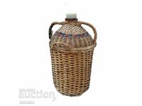 Damigeană mare de sticlă veche (2.1)