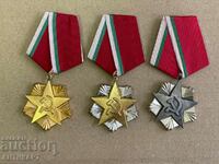 rare Order of Labor - gold, silver and bronze set