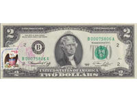 USA 2 Dollars 1976 13 April Pick 461 Ref 00075806 Unc