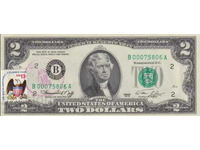 SUA 2 dolari 1976 13 aprilie Pick 461 Ref 00075806 Unc