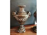 antique vase 40 cm plaster