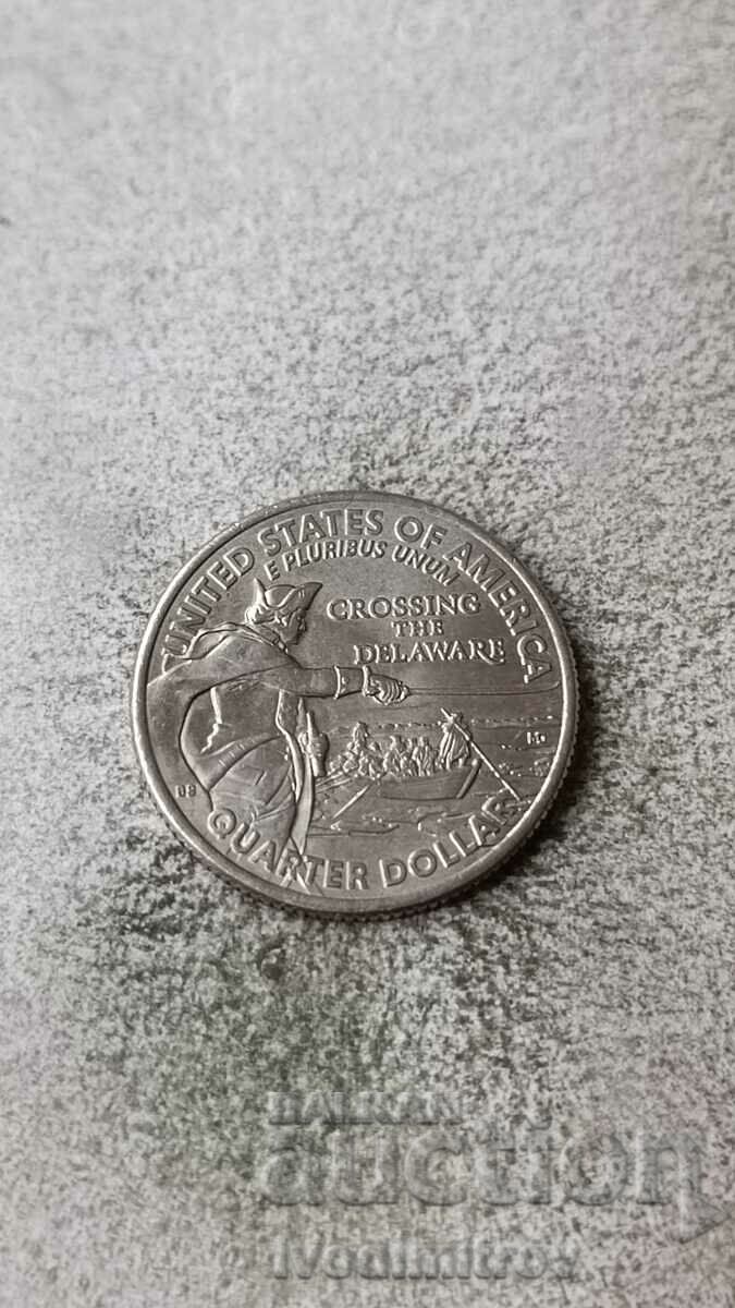 US 25 cents 2021 P