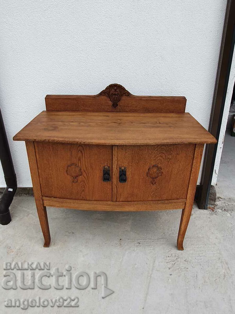 Beautiful vintage wooden dresser!