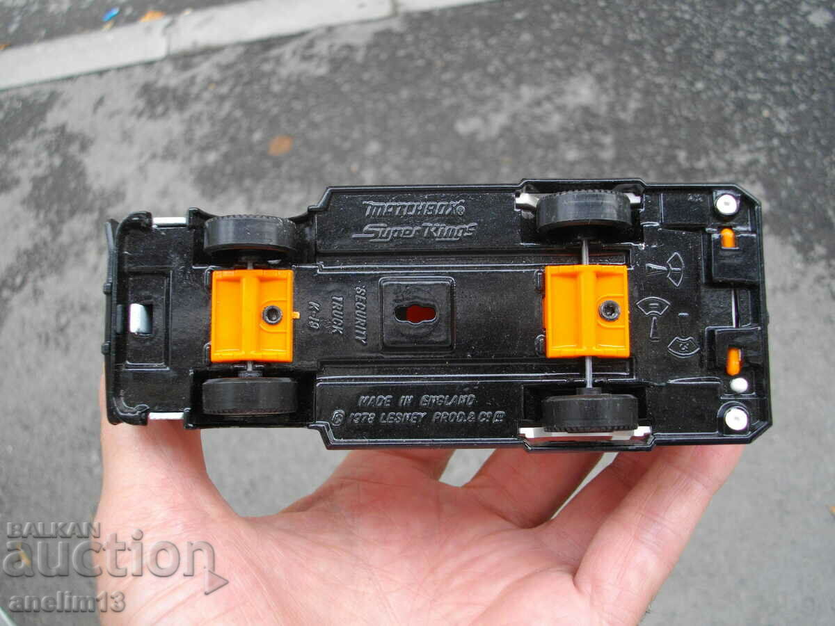 MATCHBOX ENGLAND SECURITY TRUCK K-19 MATCHBOX - 7 MATCHBOX ENGLAND SECURITY TRUCK K-19 MATCHBOX - 7
