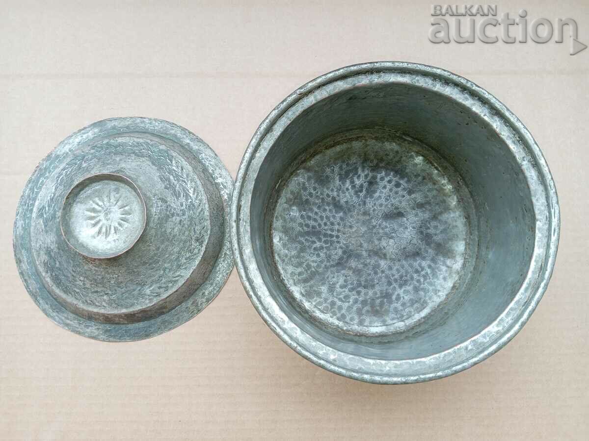 Antique Revival Pot, Copper Copper Pot with Lid - 5 Antique Revival Pot, Copper Copper Pot with Lid - 5