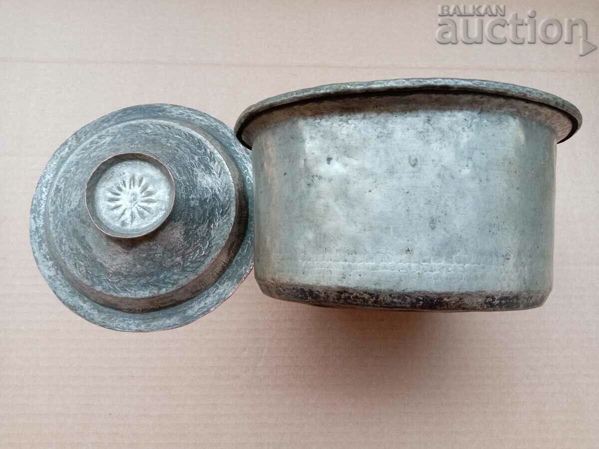 Antique Revival Pot, Copper Copper Pot with Lid - 7 Antique Revival Pot, Copper Copper Pot with Lid - 7