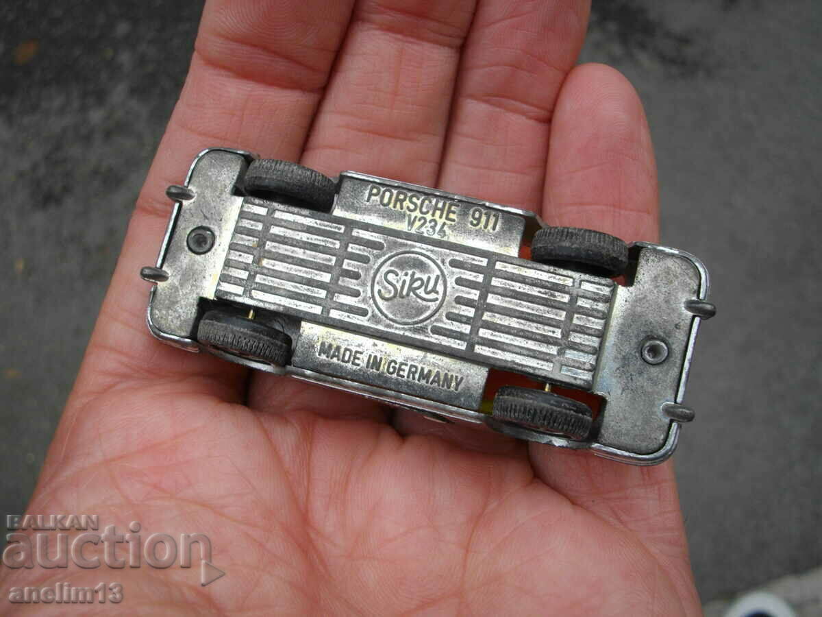 OLD PORSCHE 911 SIKU GERMANY METAL TROLLEY - 7 OLD PORSCHE 911 SIKU GERMANY METAL TROLLEY - 7