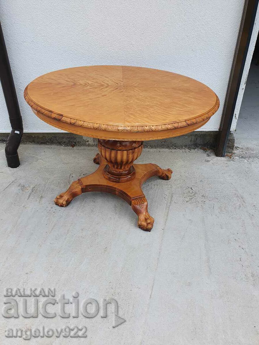 Beautiful vintage solid wood table!