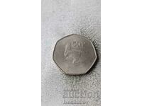 Irlanda 50 pence 1970