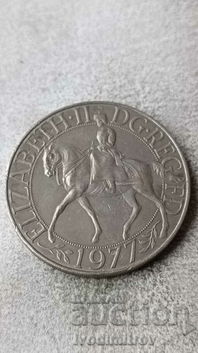 Marea Britanie 25 pence 1977 Silver Jubilee Reign