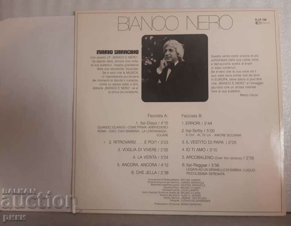 Mario Saracino – Bianco E Nero 1982 with price 23.00 BGN | € 11.76 Mario Saracino – Bianco E Nero 1982 with price 23.00 BGN | € 11.76