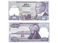 tino37- TURKEY - 1000 LIRA - 1970/86 - UNC