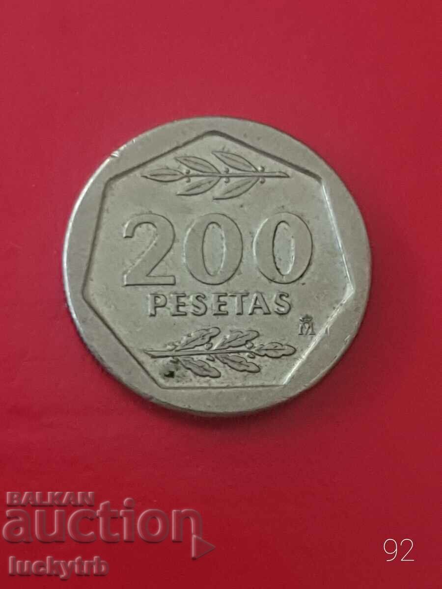 200 pesetas 1986 - Spain