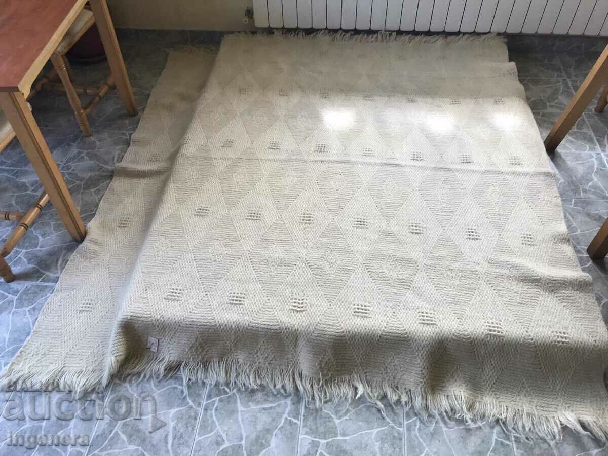 WOOL BEDROOM BED BLANKET NEW FABRIC FROM SOCA