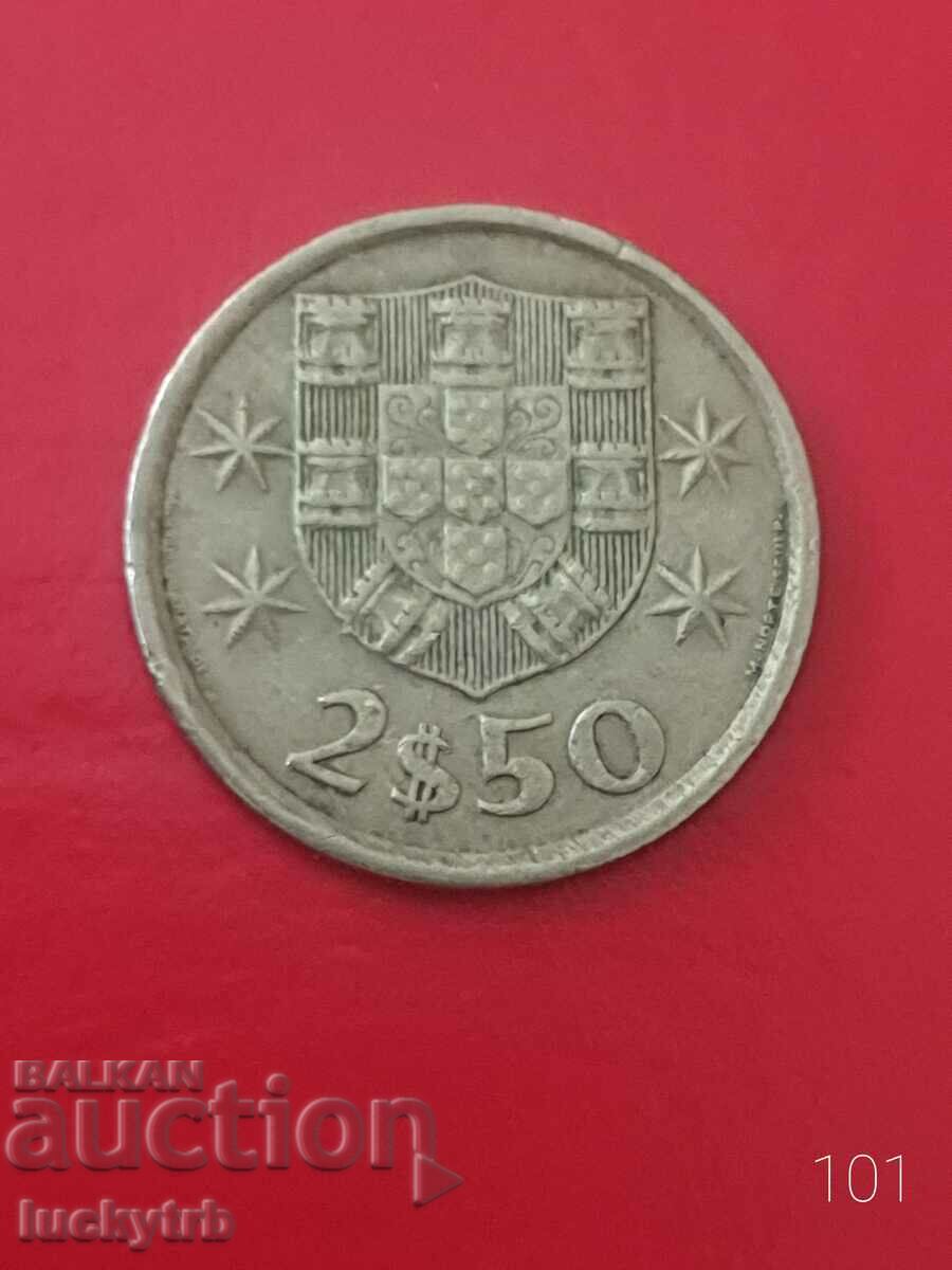 2,5 escudos 1978 - Portugalia