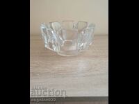 ORREFORS massive crystal bowl