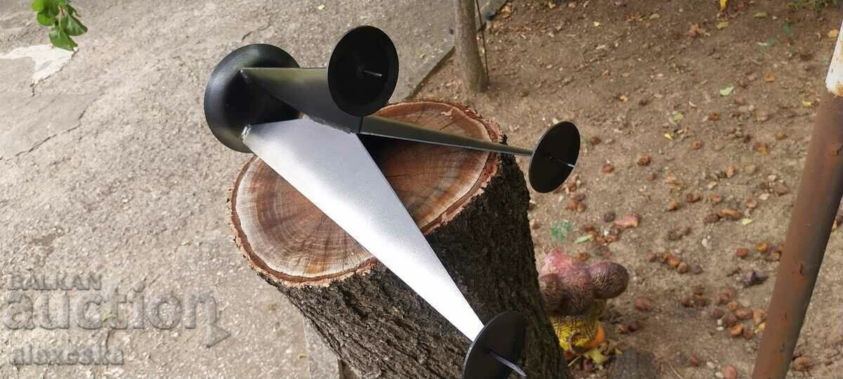 Голям метален свещник - 7 Голям метален свещник - 7