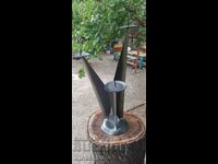 Large metal candle holder