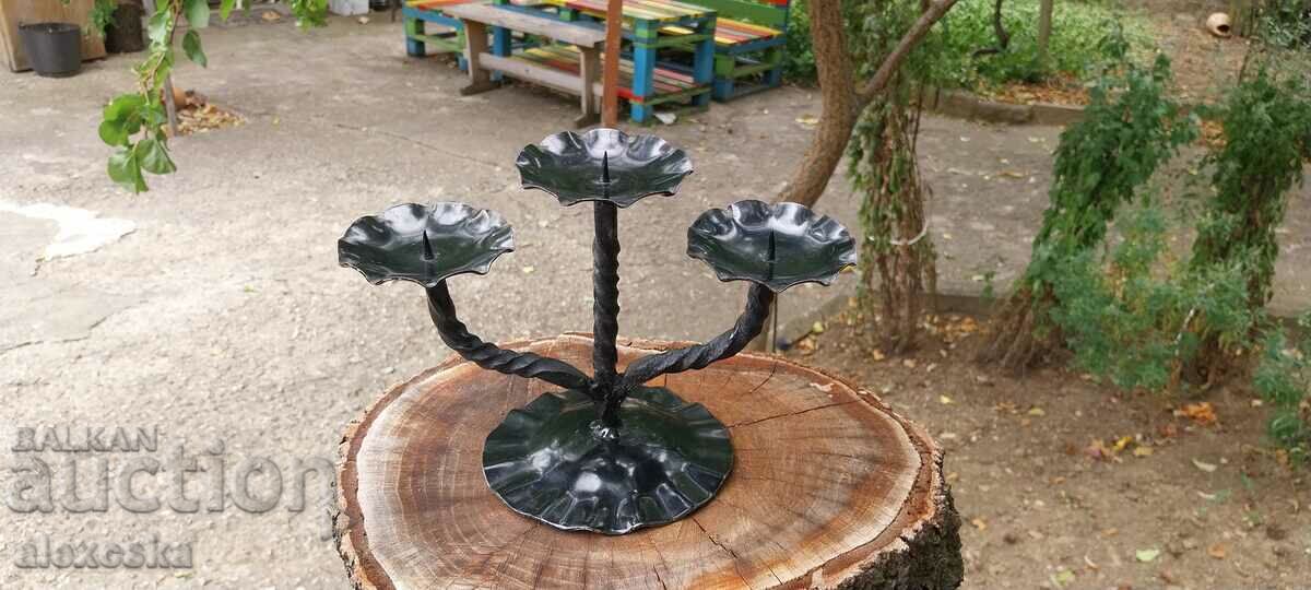 Candlestick - Wrought iron - 7 Candlestick - Wrought iron - 7