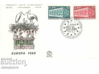 FDC Γαλλία 1969 Ευρώπη Σεπτ