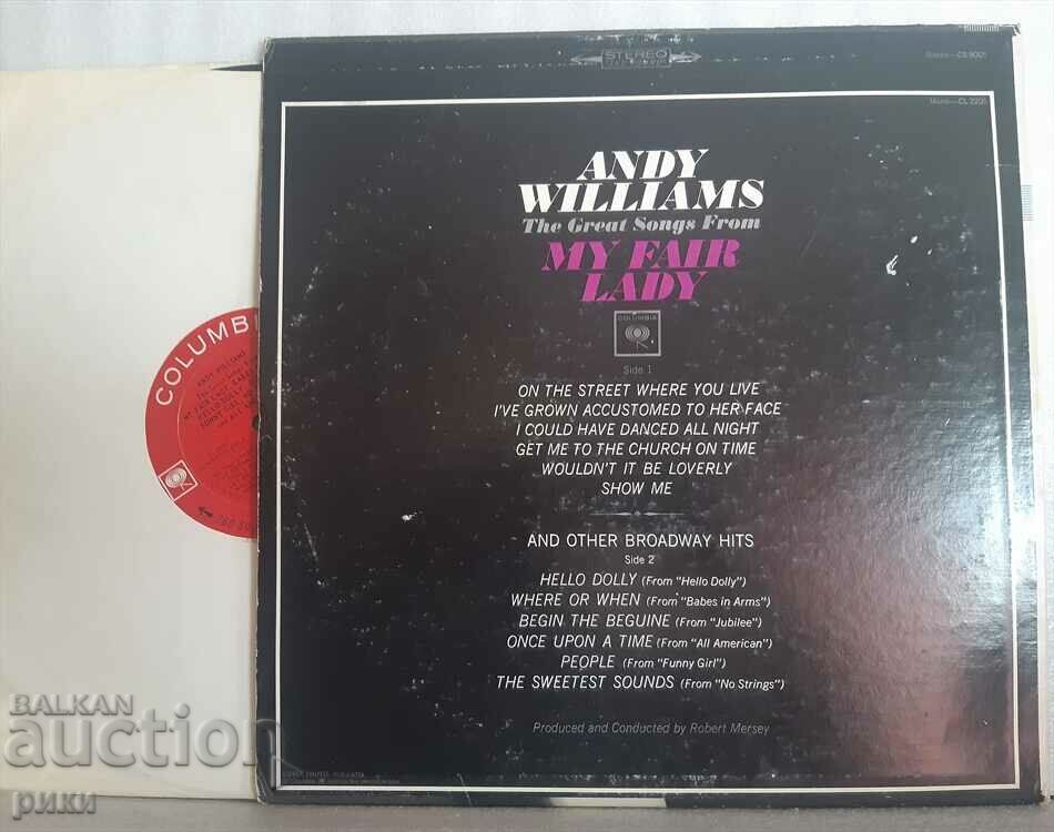 Andy Williams – Songs From My Fair Lady And Other Broadway with price 8.00 BGN | € 4.09 Andy Williams – Songs From My Fair Lady And Other Broadway with price 8.00 BGN | € 4.09