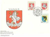 FDC Lithuania - Emblems