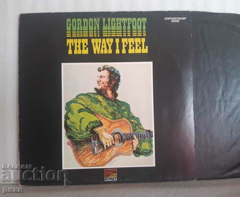 Gordon Lightfoot ‎– The Way I Feel 1974