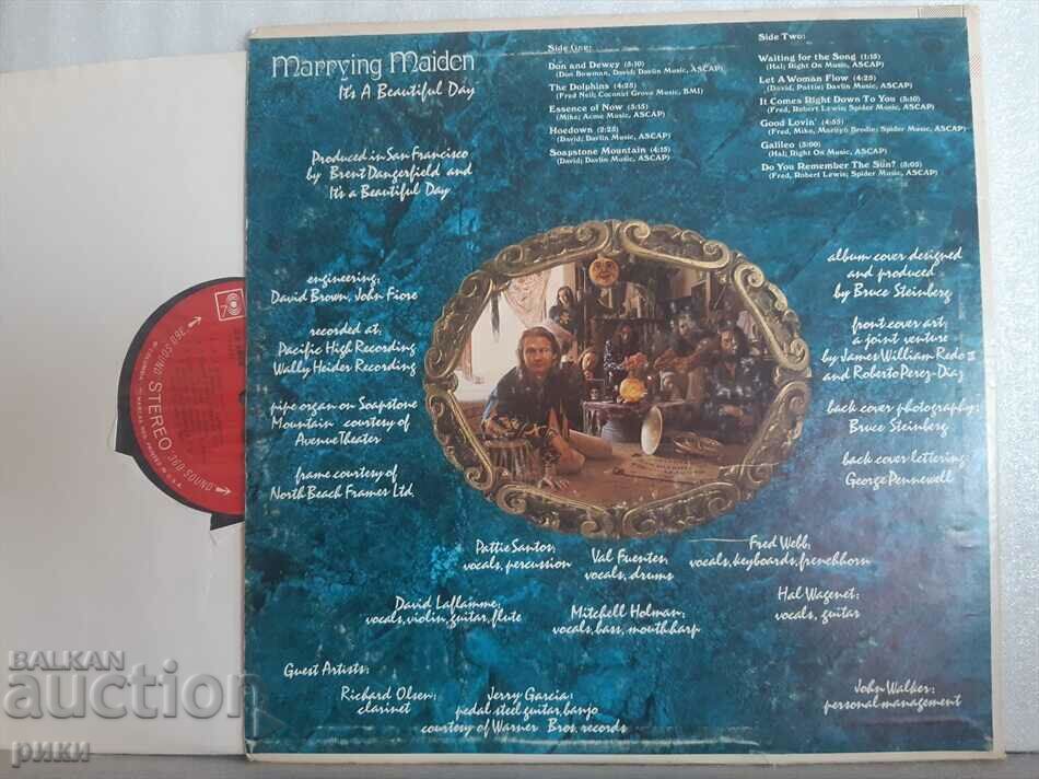 It's A Beautiful Day – Marrying Maiden 1970 with price 44.00 BGN | € 22.50 It's A Beautiful Day – Marrying Maiden 1970 with price 44.00 BGN | € 22.50